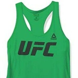 Reebok Green UFC Women's Muscle Tank